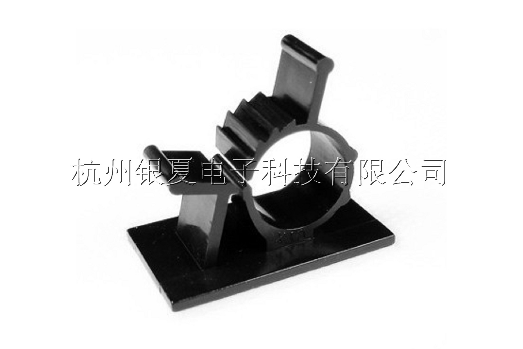 布线专用 可调式配线固定座 理线器 电脑机箱理线夹 活动扎 线带