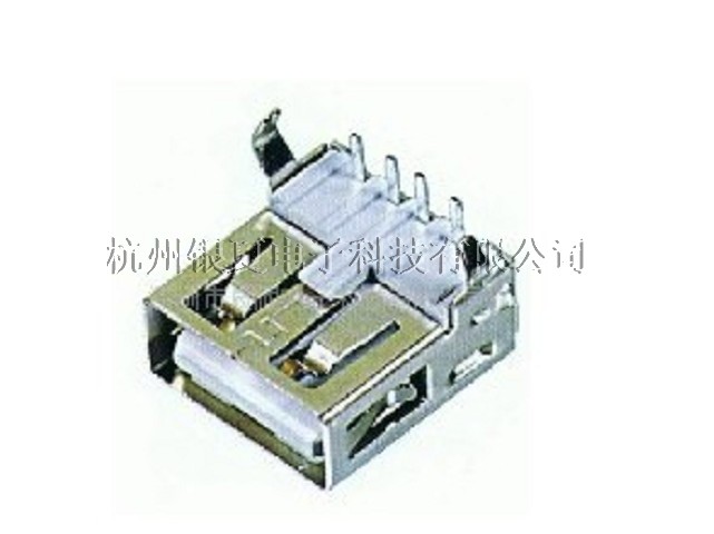 USB-A母90°T型
