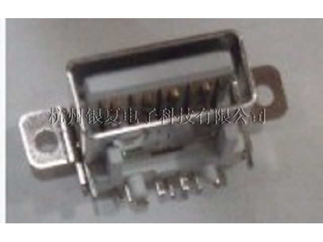 USB-A母90°